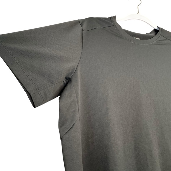 Arc'teryx Shirt Mens S Black Cormac Arc'Word SS Performance Running Hiking K18 - Picture 3 of 10
